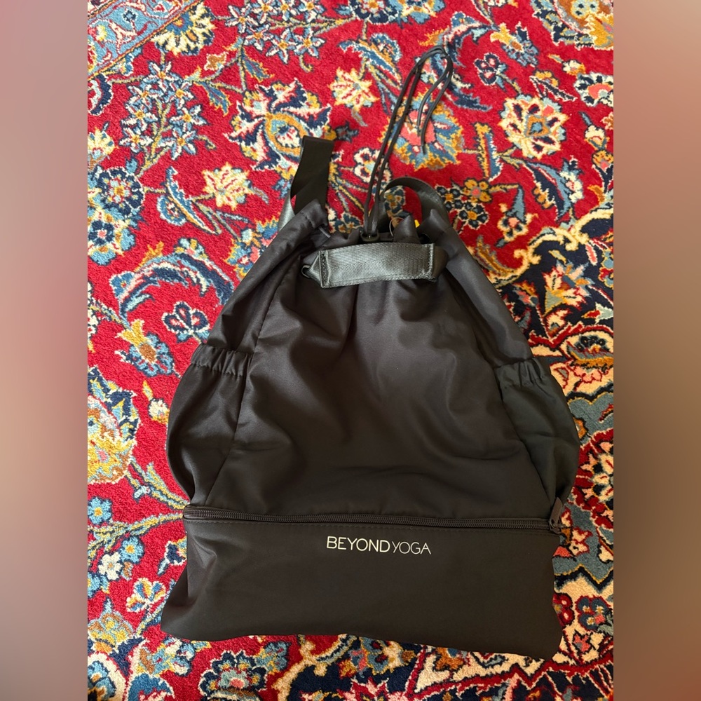 Beyond Yoga Black Backpack
